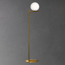 Flos IC Lights 200 Floor Lamp, Brushed Brass